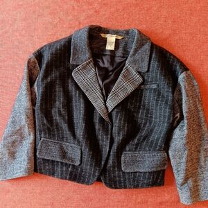 Diane von furstenberg womans size 4 cropped jacket